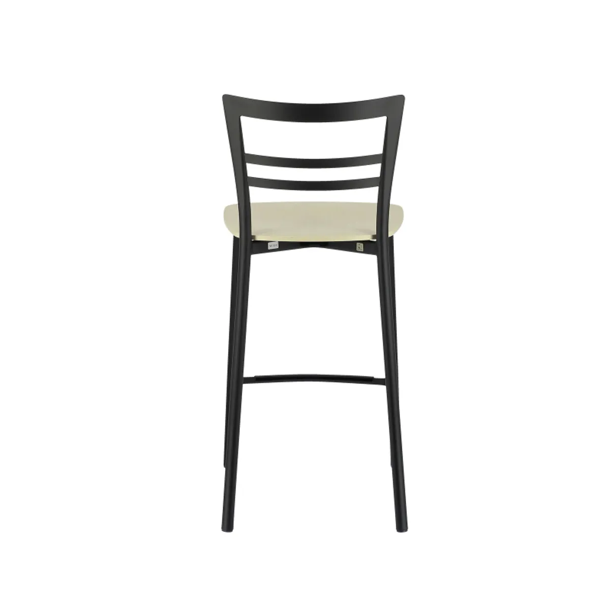 Go Clip Connubia® - Tabouret snack contemporain en métal et multiplis bois — vue 4