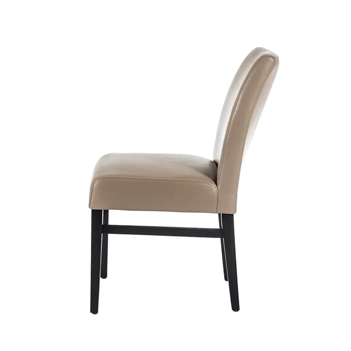 Fritz-40 - Chaise contemporaine rembourrée avec pieds en bois — vue 4
