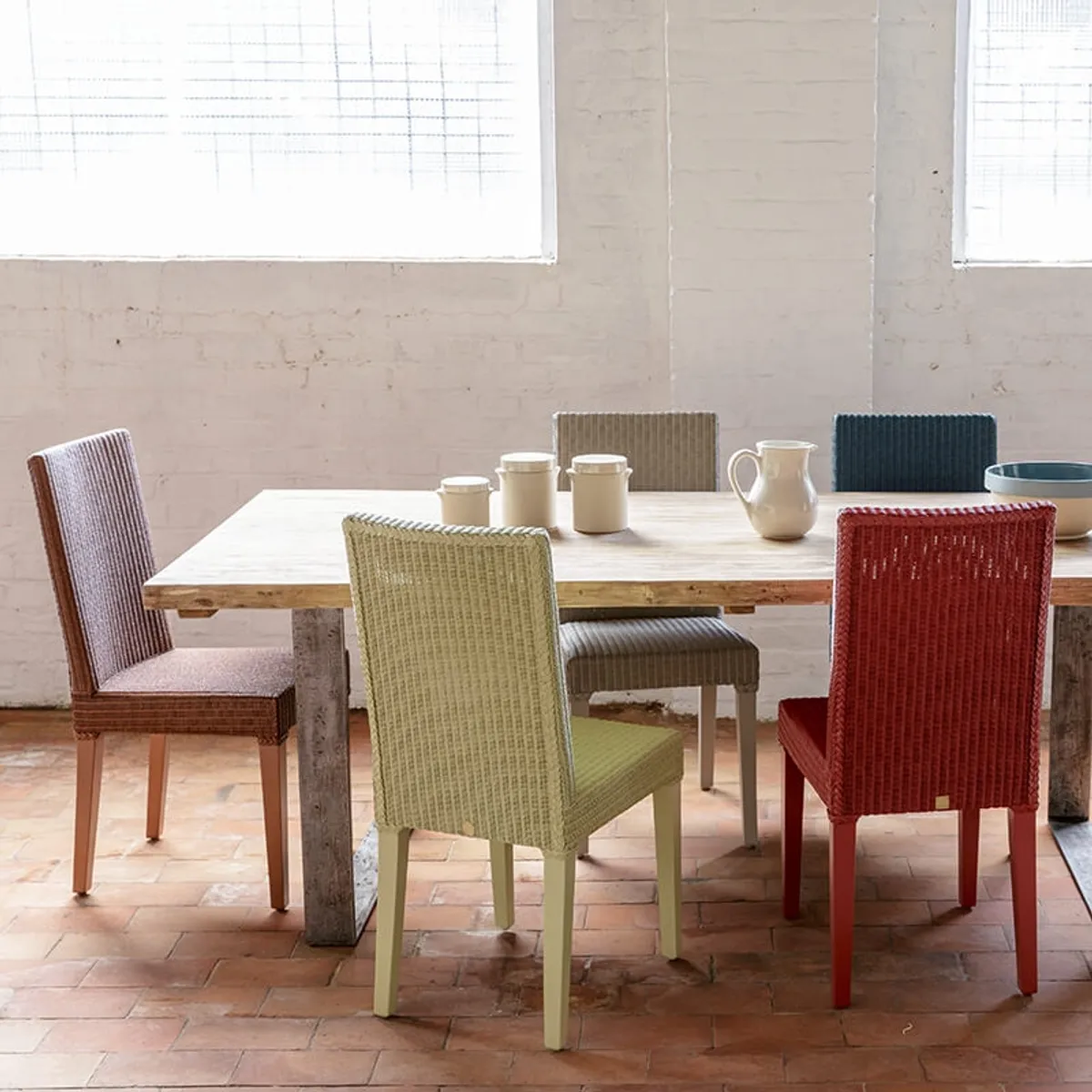 Bridget - Chaise en loom tressé