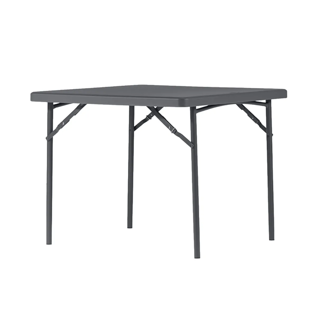 Table XXL - Table pliante carrée gris foncé — vue 4