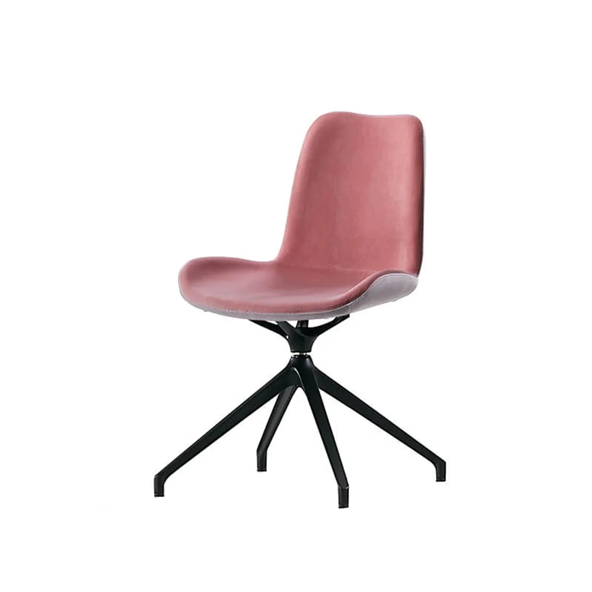 Dalia Midj® - Chaise pivotante en tissu bicolore fabriquée en Italie — vue 3