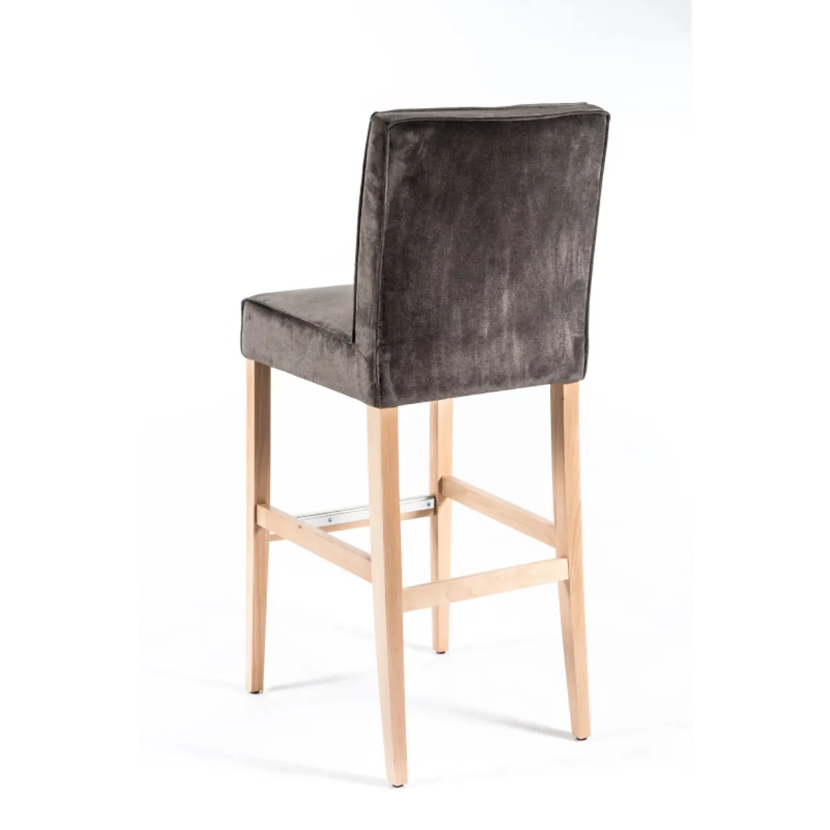 BarCarpe - Tabouret de bar en tissu et bois — vue 3
