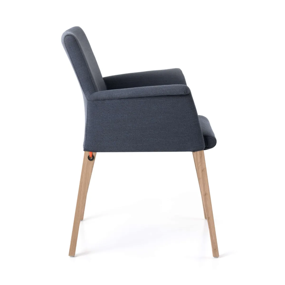 Pure classic Mobitec® - Fauteuil cocooning en tissu avec pieds en bois — vue 3