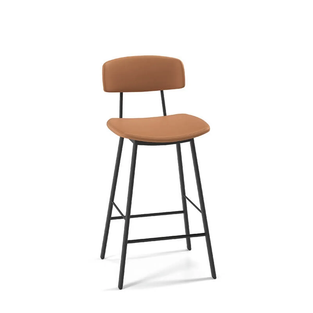 Amica - Tabouret snack moderne en simili — vue 4