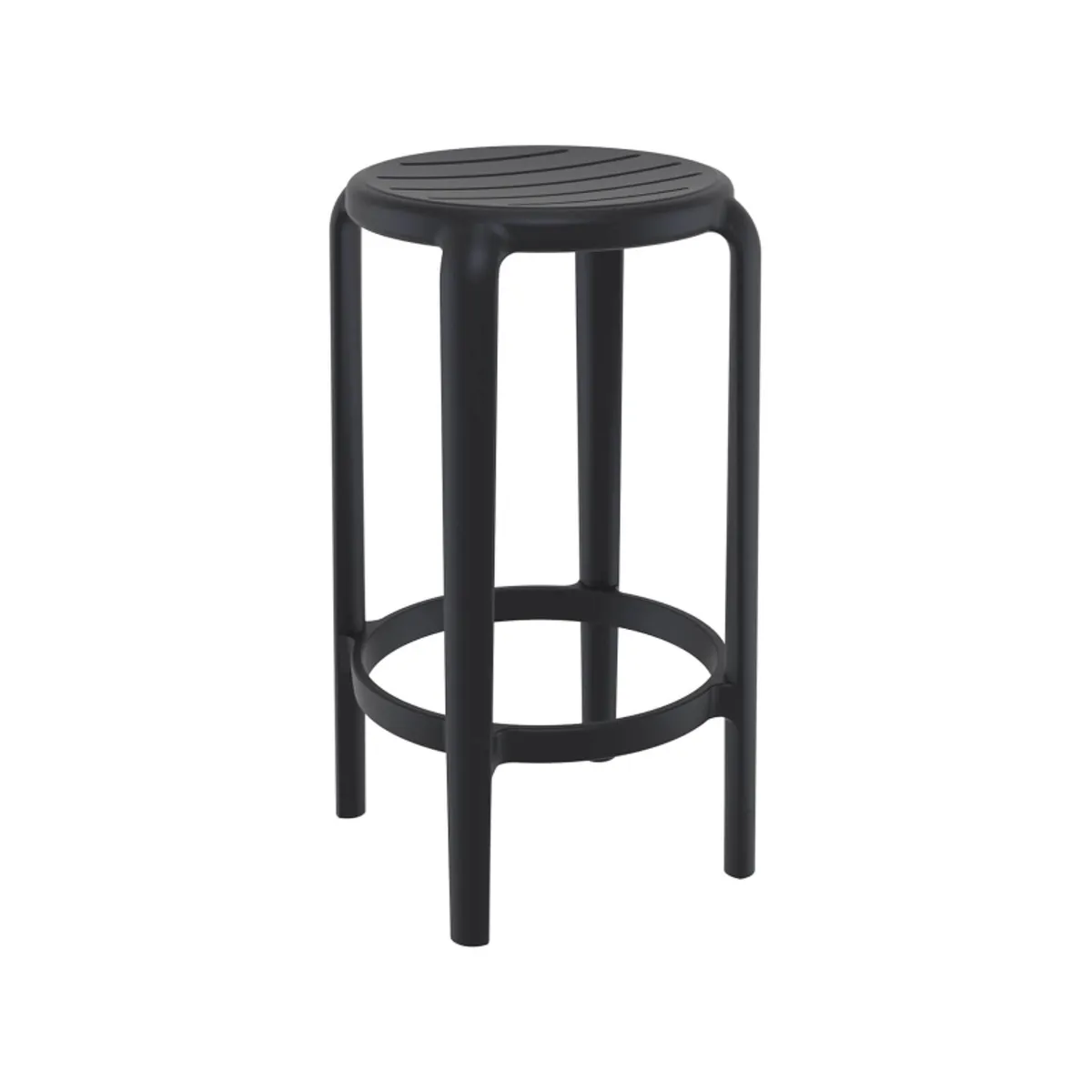 Tom - Tabouret de jardin snack sans dossier — vue 5
