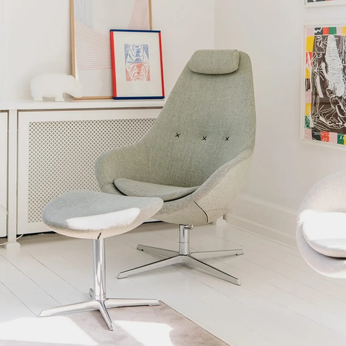 Kokon Varier® - Fauteuil relax inclinable design en tissu
