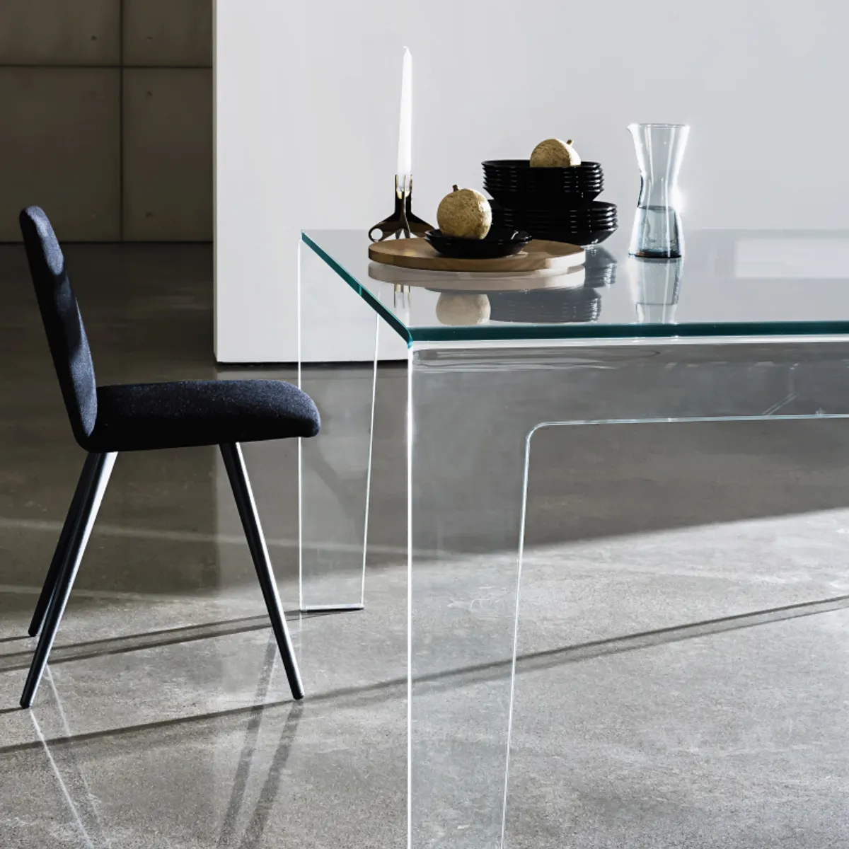 Frog Sovet® - Table design rectangulaire ou carrée en verre — vue 3