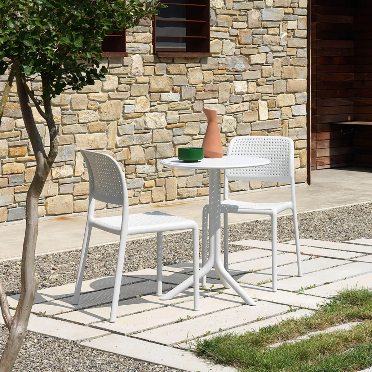 Bora Bistrot - Chaise de jardin en polypropylène — vue 3