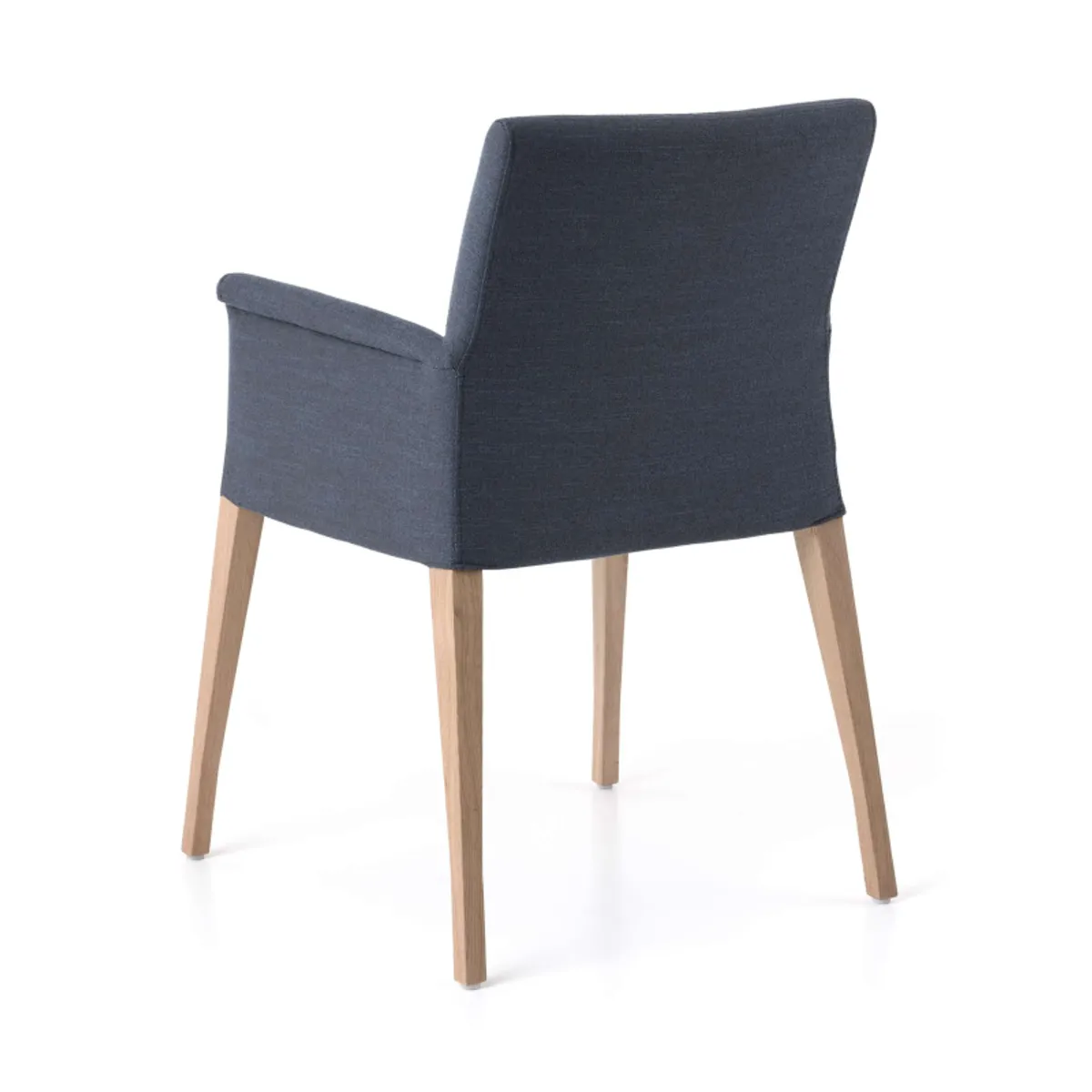 Pure classic Mobitec® - Fauteuil cocooning en tissu avec pieds en bois — vue 5
