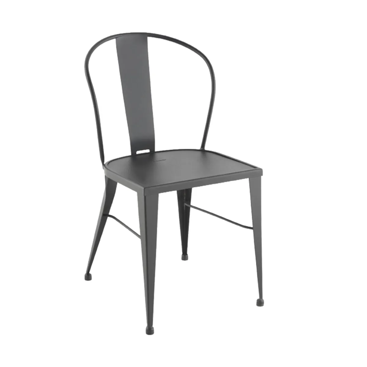 Turia 531 - Chaise industrielle vintage en métal — vue 3