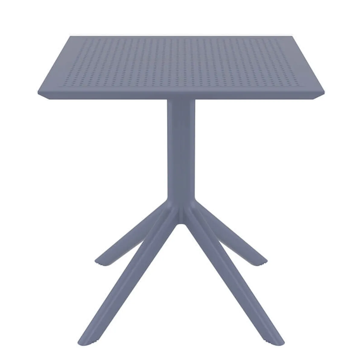 Sky - Petite table carrée en résine — vue 3