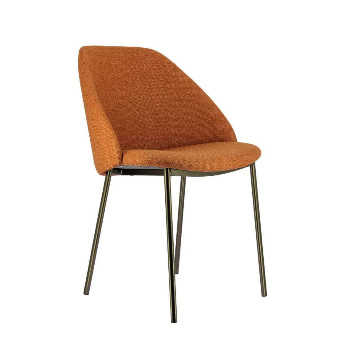 Soda - Chaise cosy en tissu avec pieds en métal — vue 5