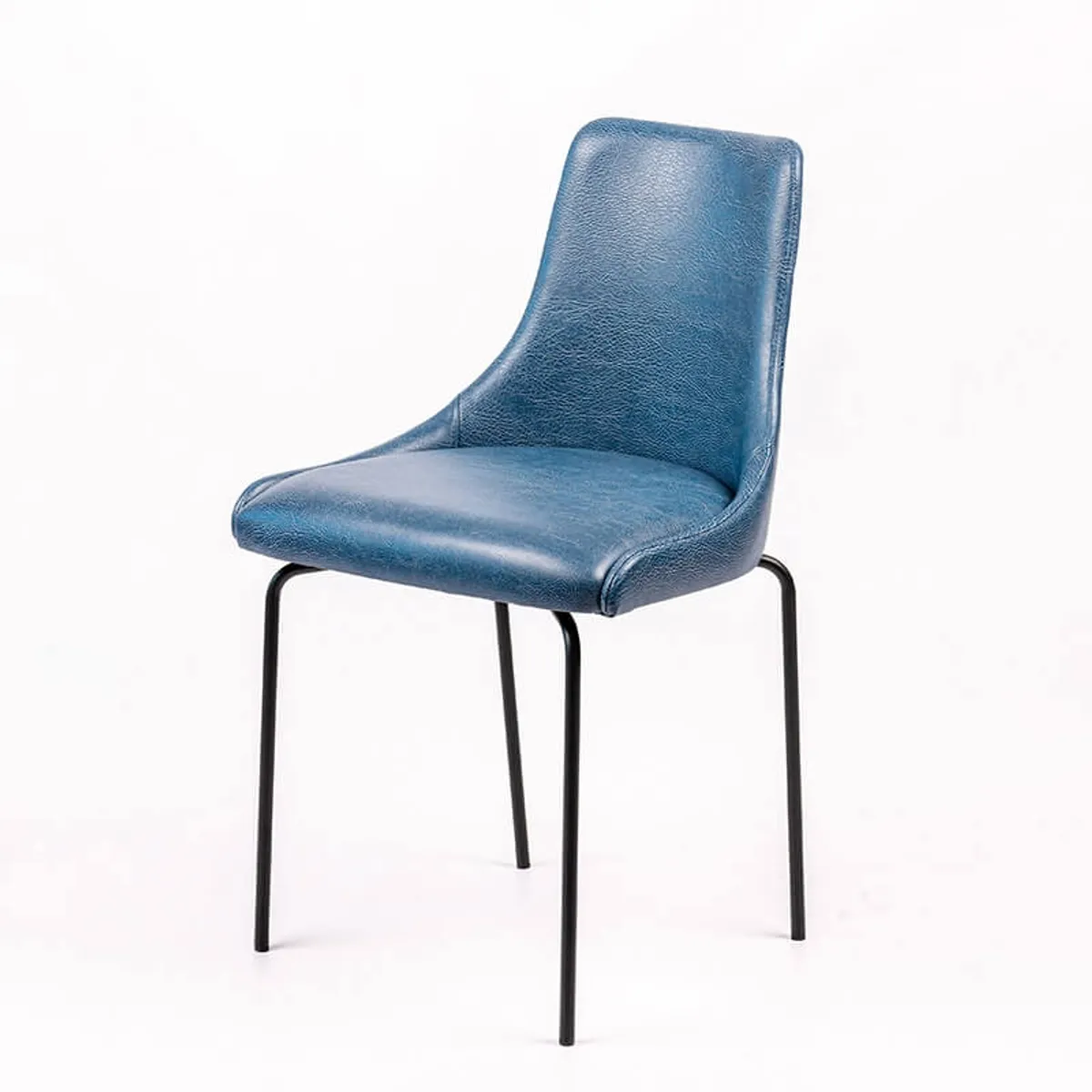 Lars - Chaise confortable avec pieds en métal — vue 3