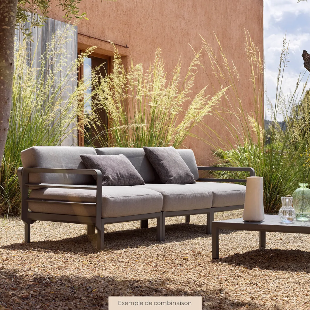 Maximo elemento - Fauteuil de jardin sans accoudoirs configurable — vue 5