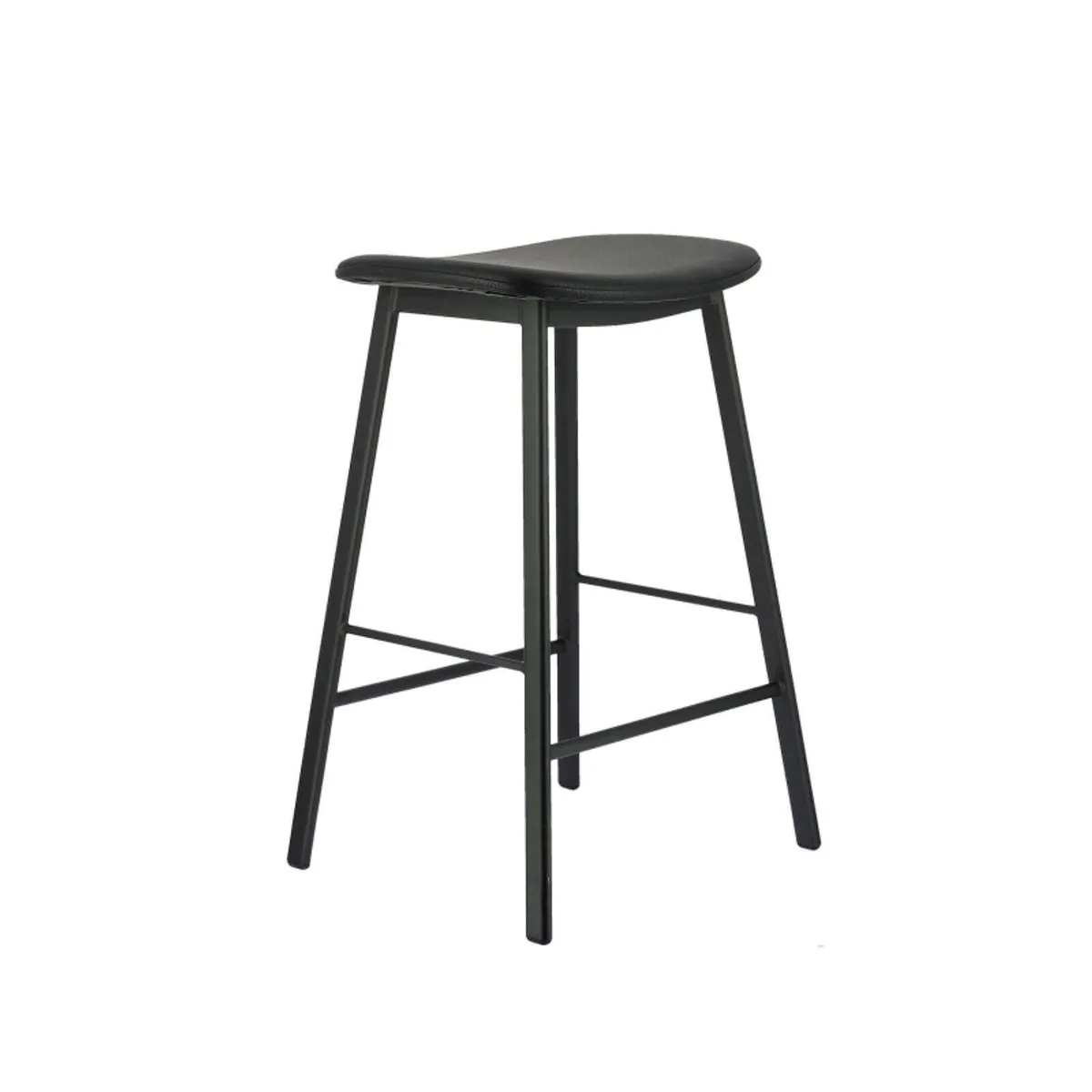 Ami - Tabouret snack sans dossier simili fabrication belge — vue 4