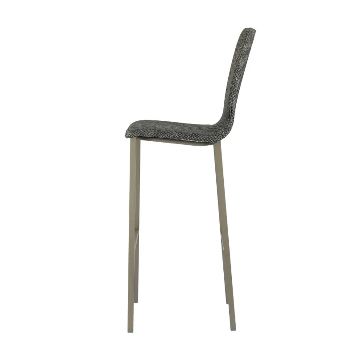 Koko Mobliberica® - Tabouret de bar dossier haut en tissu — vue 5