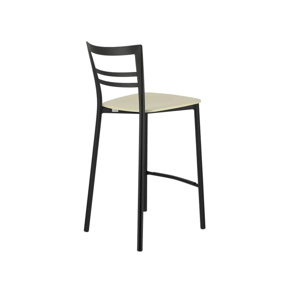 Go Clip Connubia® - Tabouret snack contemporain en métal et multiplis bois — vue 5