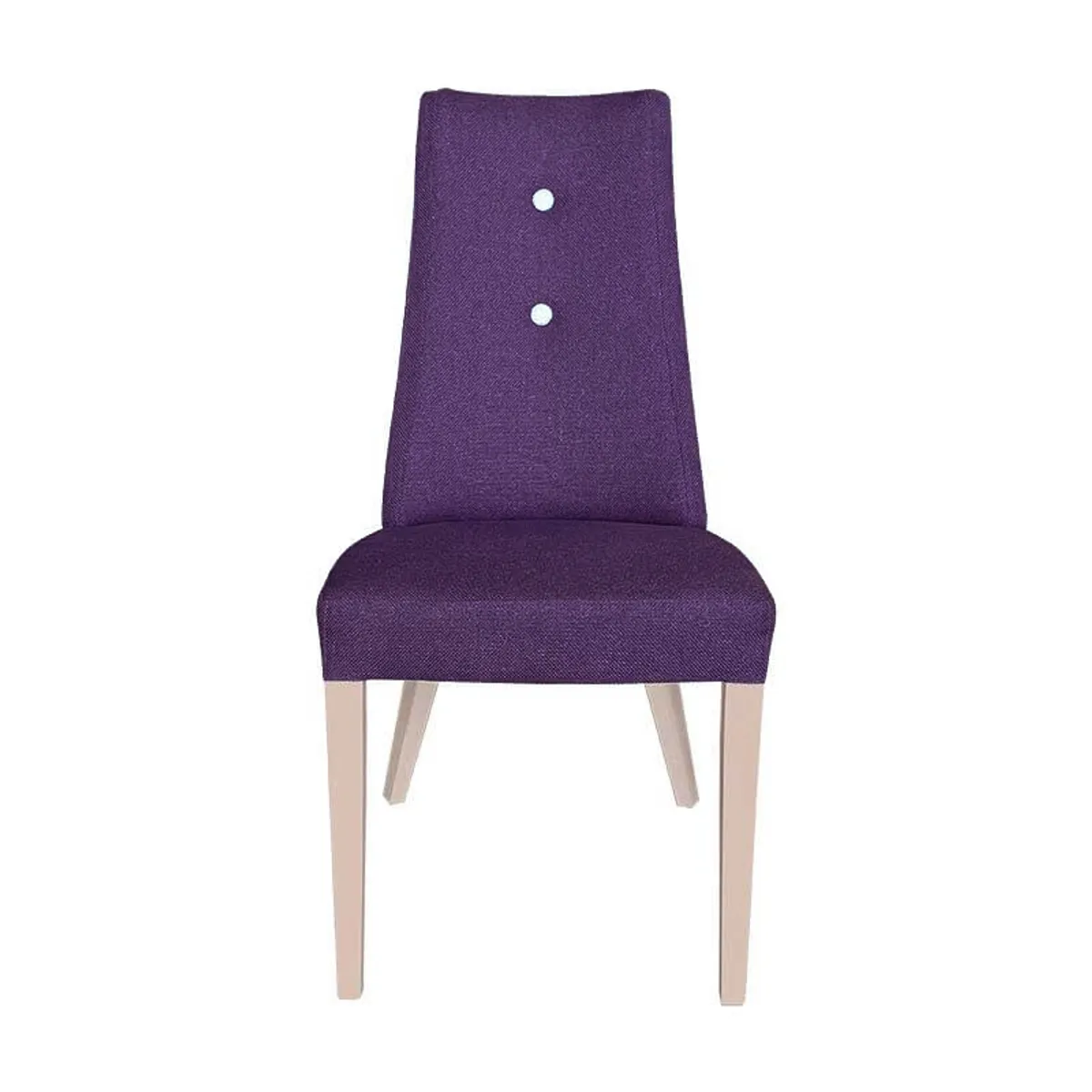 Park - Chaise contemporaine en tissu et pieds bois — vue 4