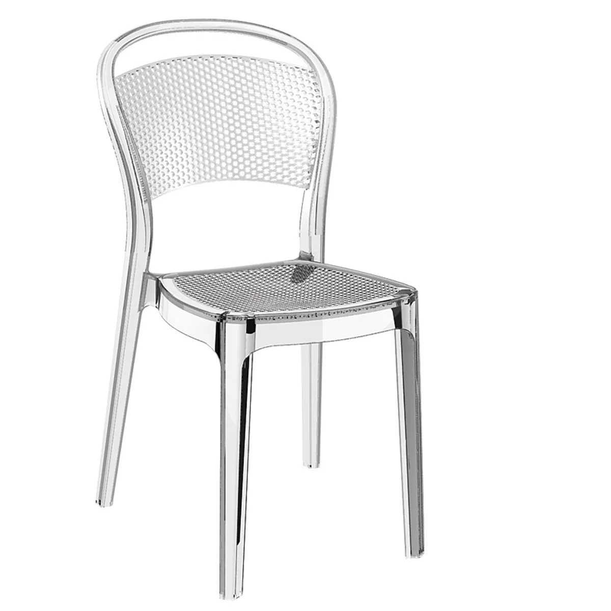 Bee - Chaise moderne en polycarbonate — vue 5
