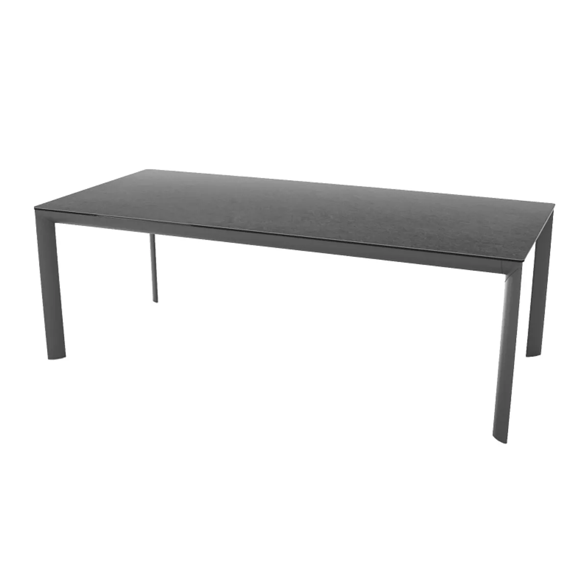 Cocoon - Table italienne rectangulaire extensible en céramique contemporaine — vue 4