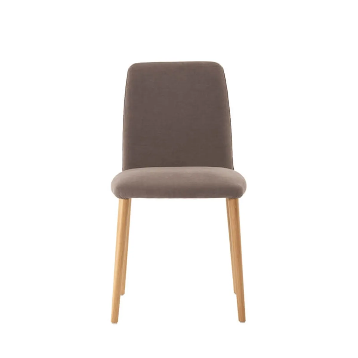 Rob C01 Mobitec® - Chaise moderne en tissu rembourrée avec pieds en bois massif — vue 3