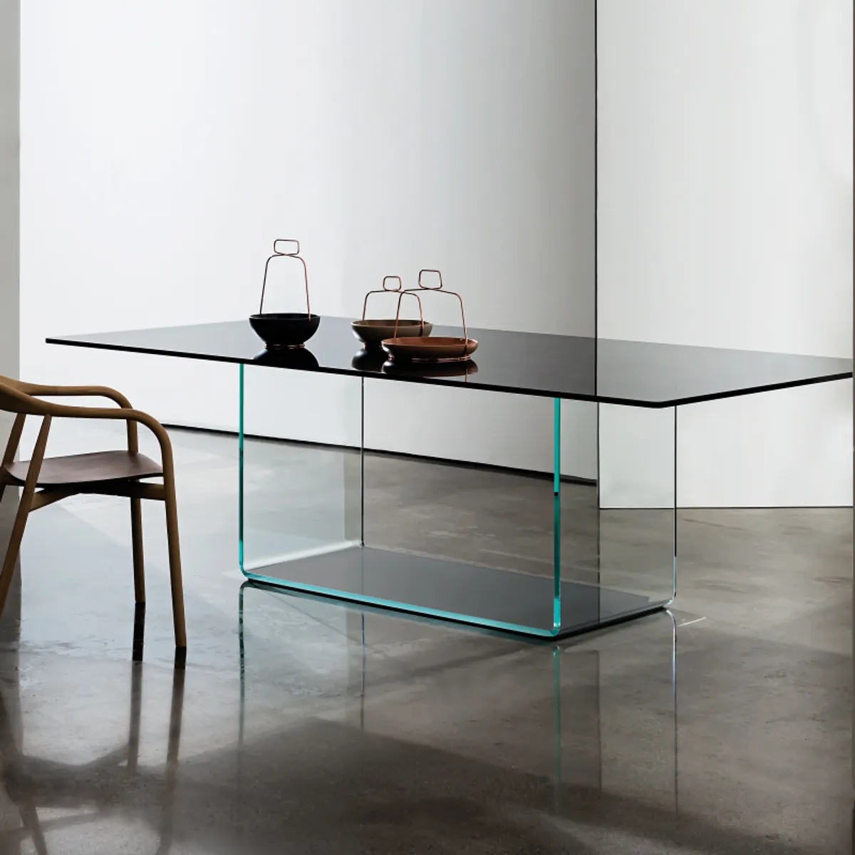Valencia Sovet® - Table de salle à manger design en verre — vue 4