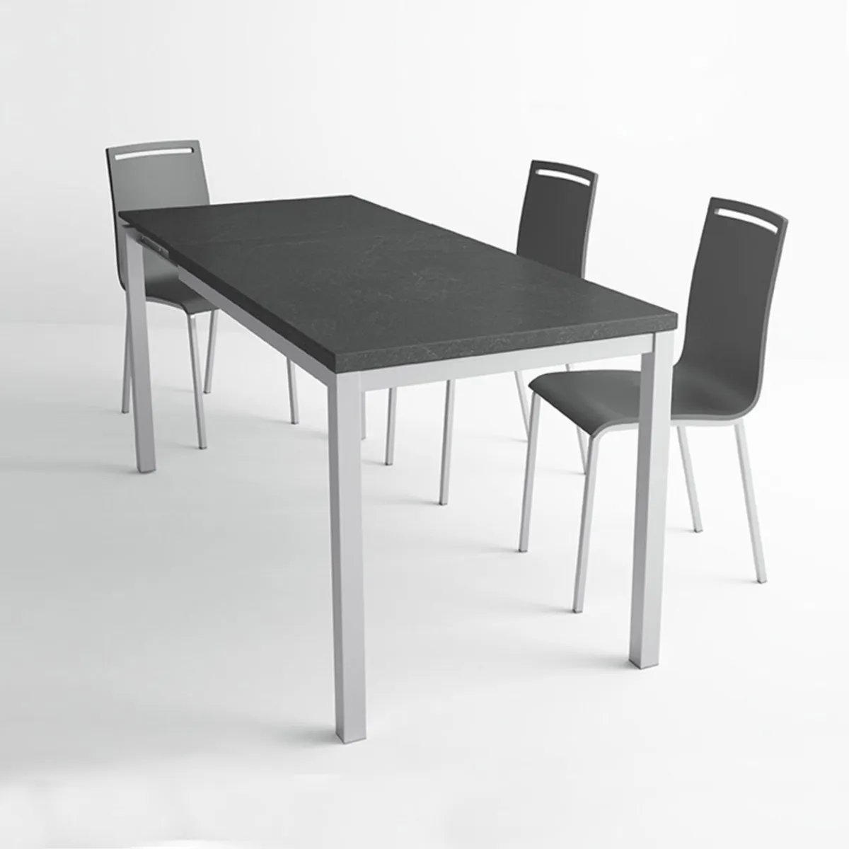 Toy métal - Table de cuisine en céramique avec rallonge hauteur 75 cm — vue 3