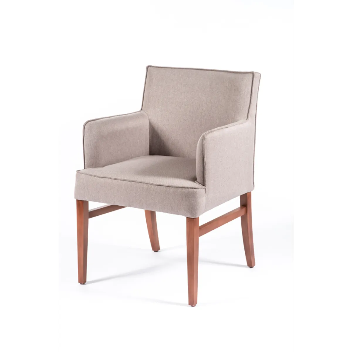Diem 40 - Fauteuil contemporain en tissu et bois — vue 5