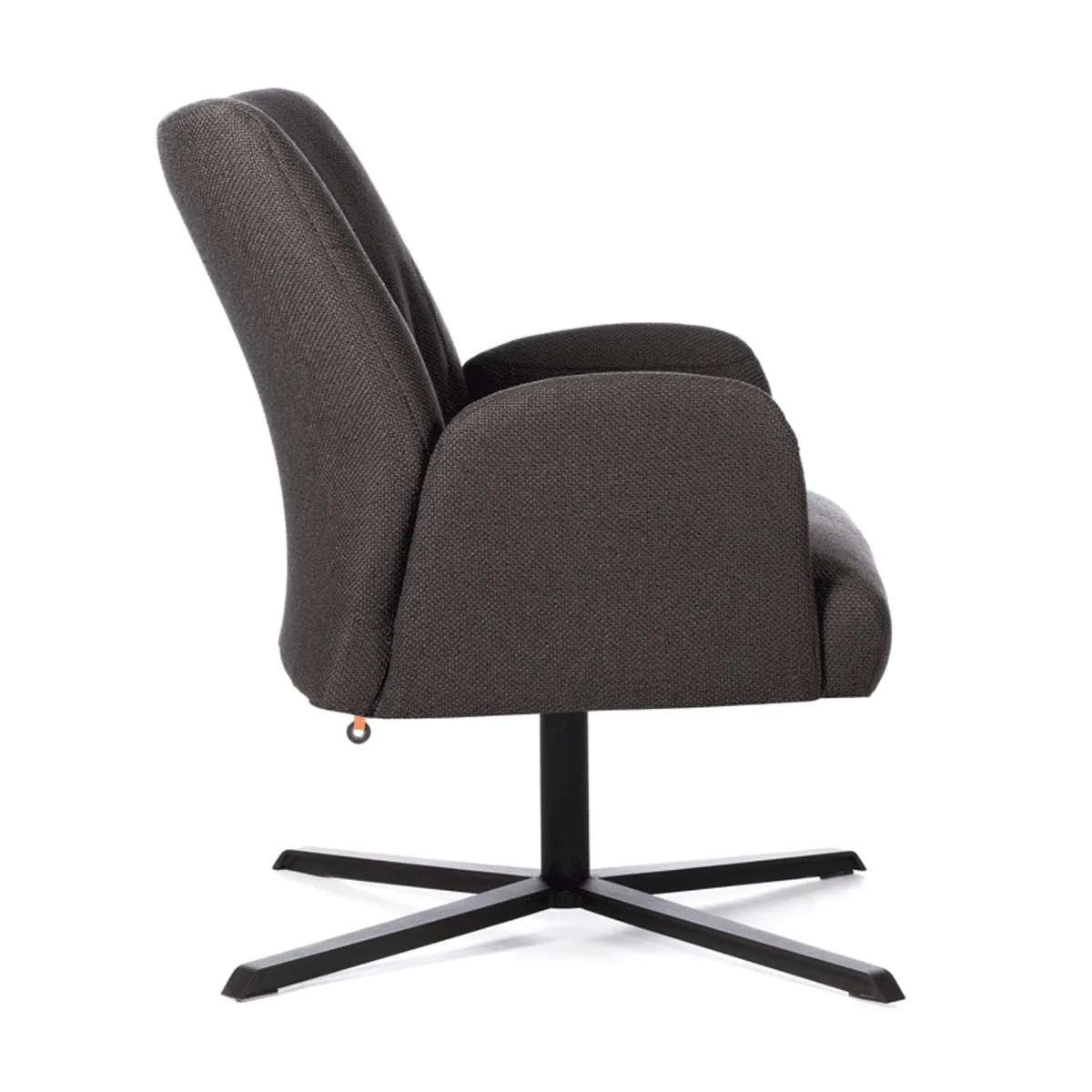 Enora Mobitec® - Fauteuil cocooning pivotant en tissu et métal — vue 4