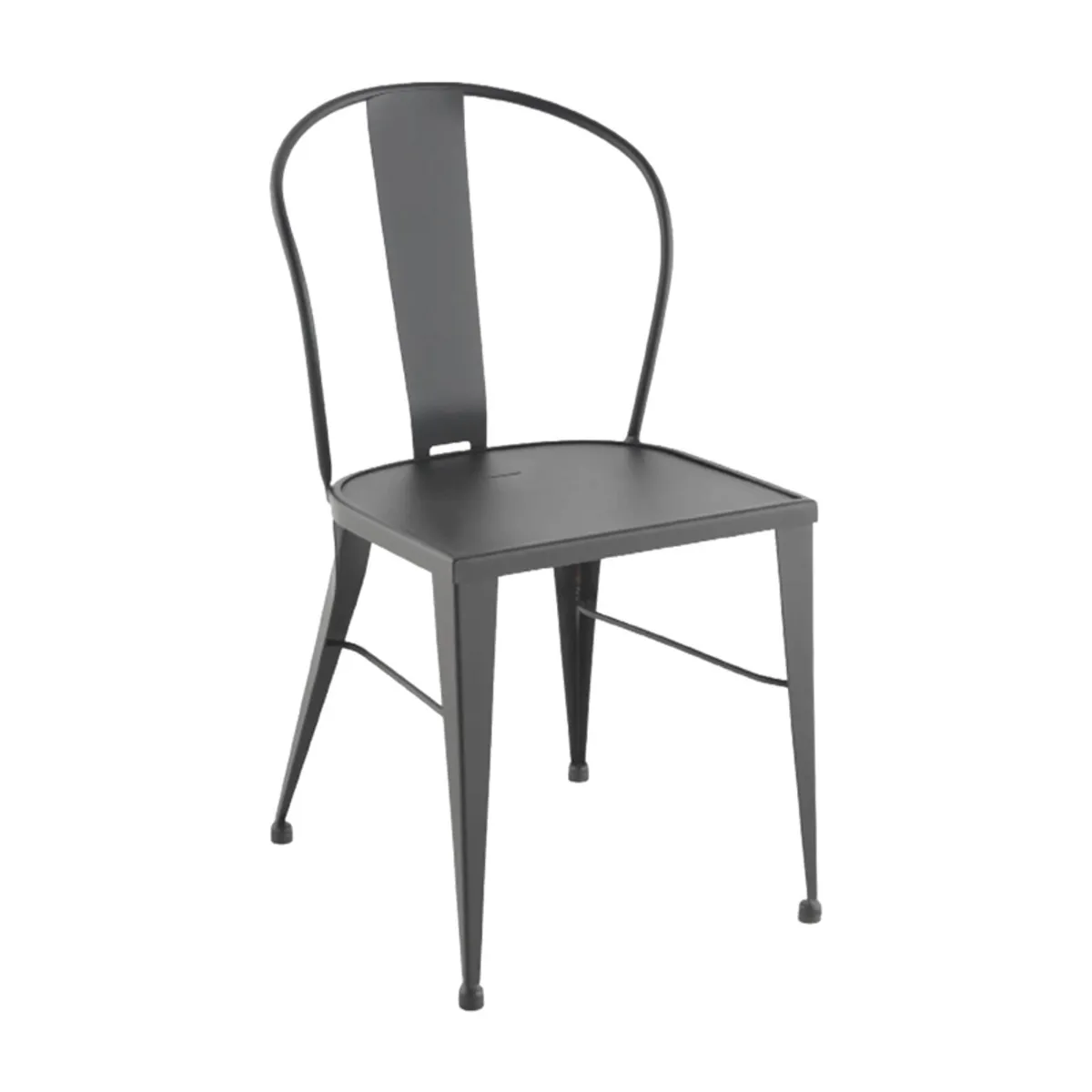 Turia S531 - Chaise de jardin vintage en métal style industriel — vue 3