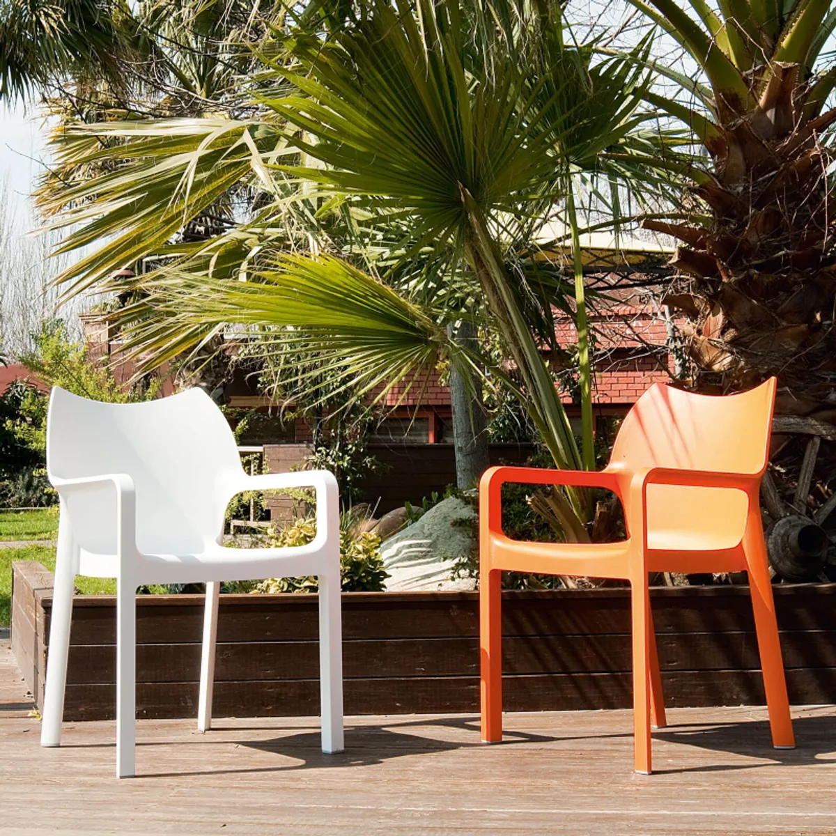 Diva - Fauteuil de jardin en polypropylène — vue 4