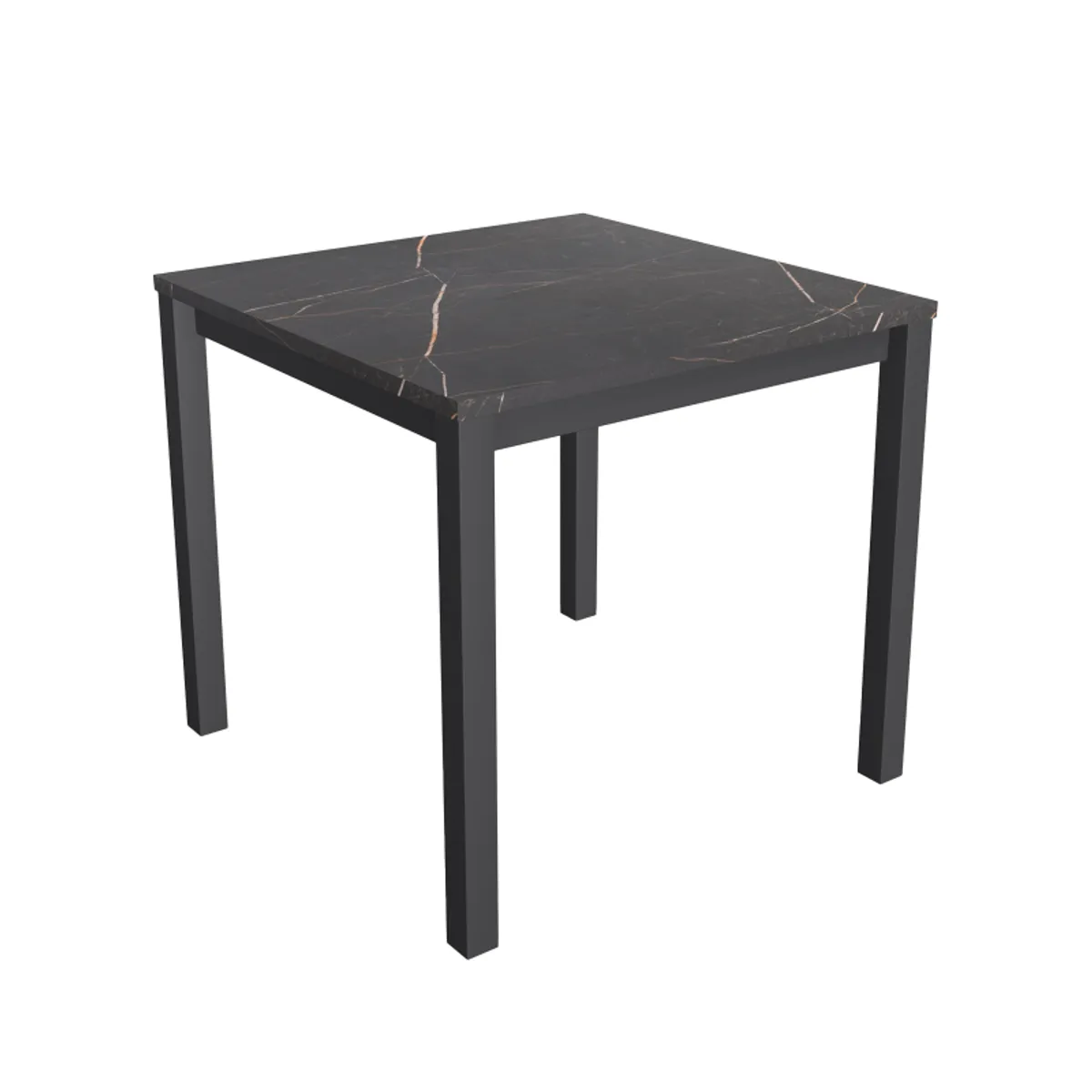 Vienna - Table de cuisine carrée en stratifié — vue 3