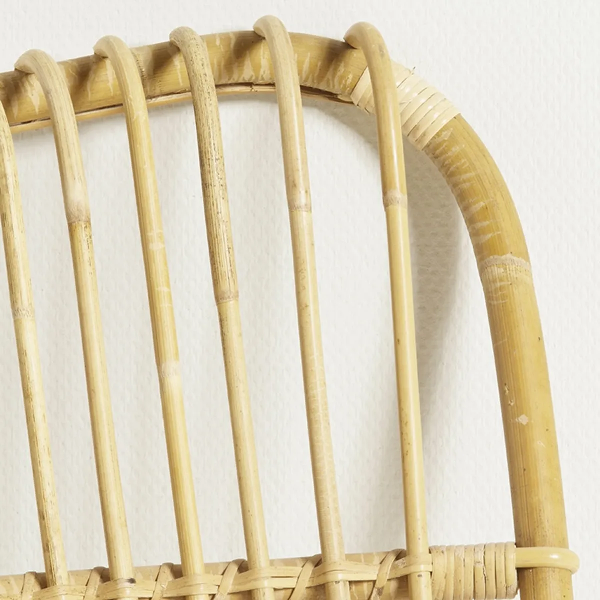 Marlène - Fauteuil en rotin vintage — vue 5