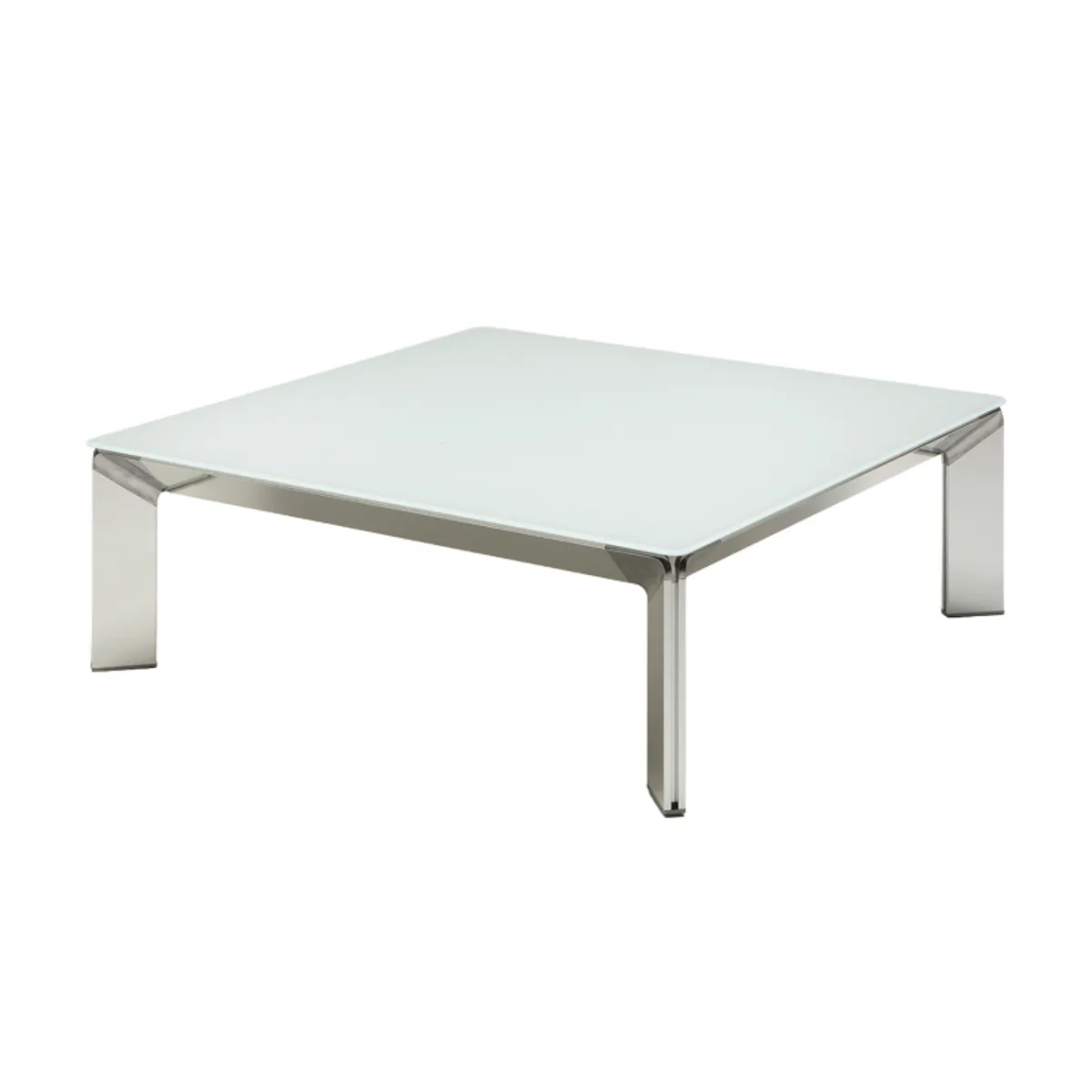 Class - Table basse carrée italienne en verre trempé — vue 3
