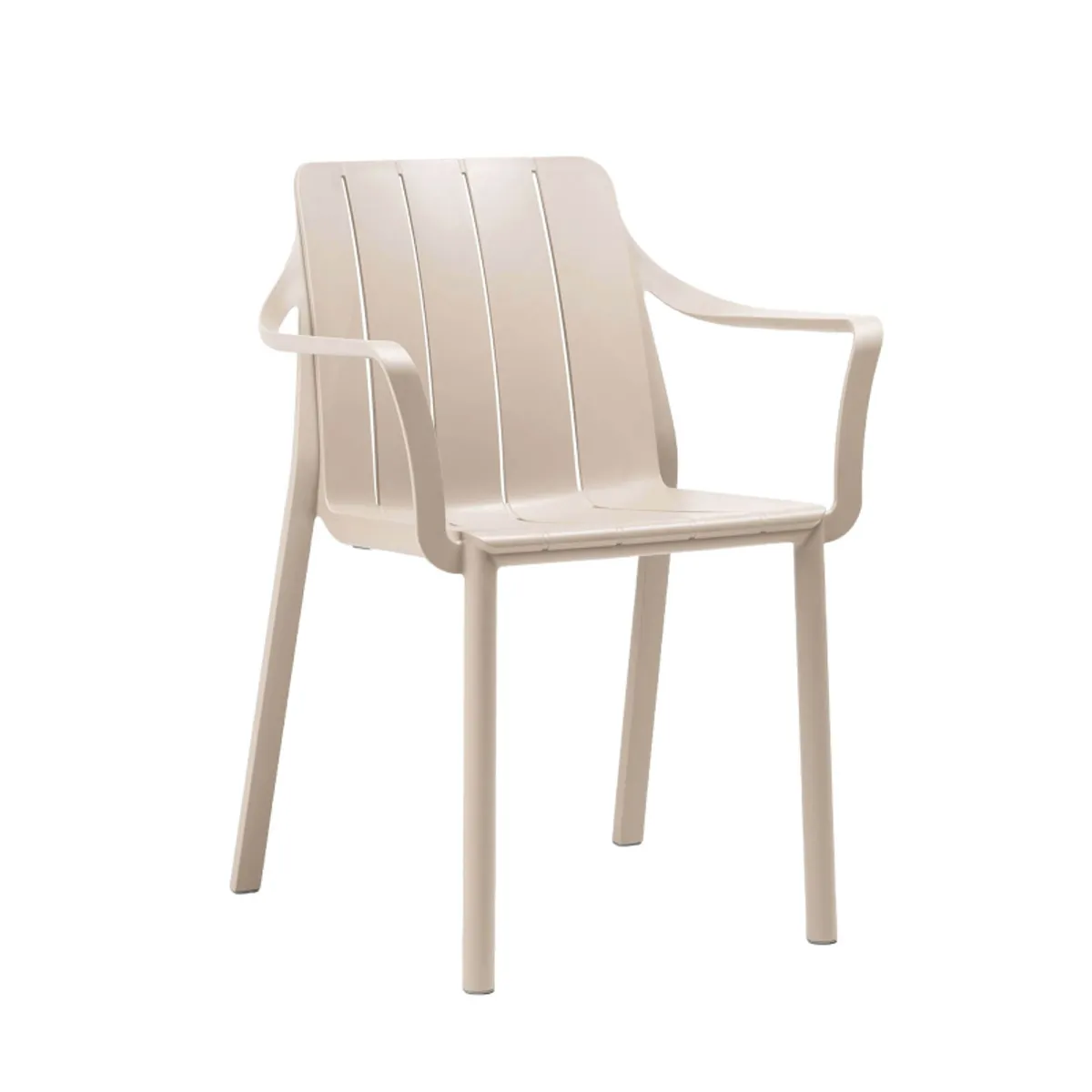 Tiberina - Fauteuil de jardin empilable en polypropylène — vue 5