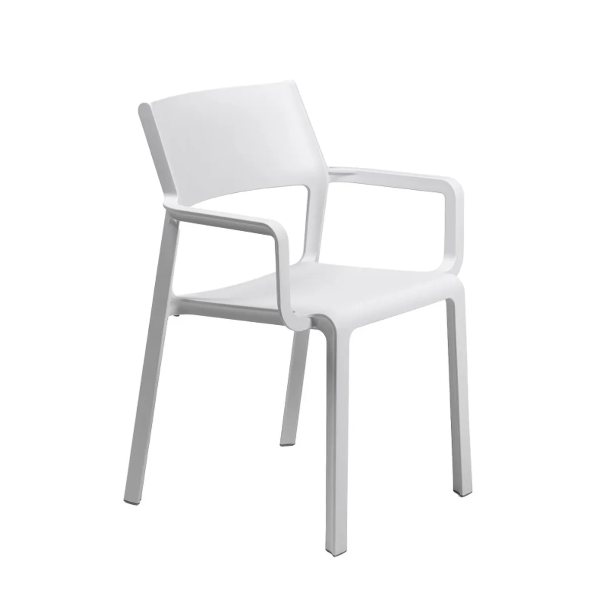 Trill - Fauteuil moderne empilable en polypropylène — vue 5