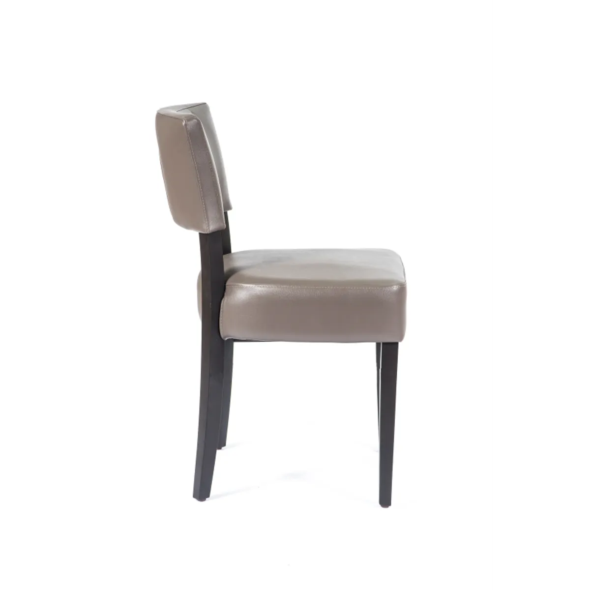 Steffi 2 - Chaise de salle à manger en synthétique et bois — vue 4