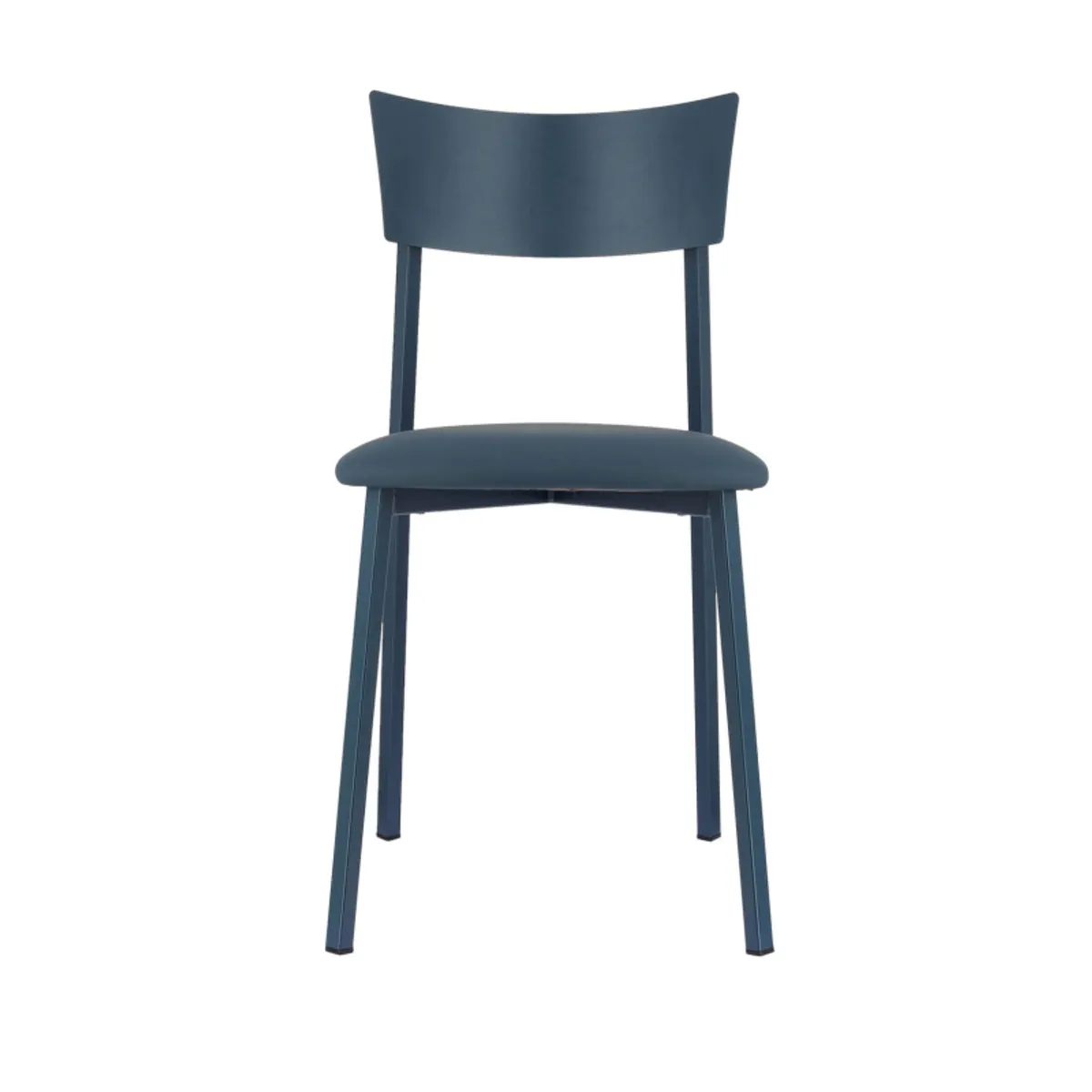Anémone Carrier ® - Chaise de cuisine contemporaine en métal fabriquée en France — vue 3