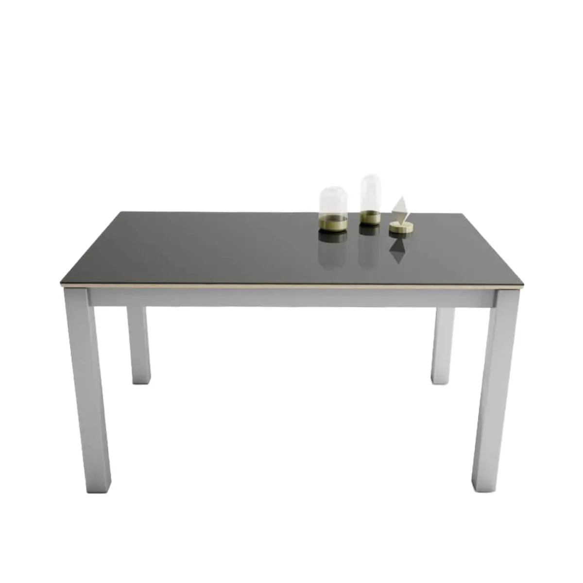 Kyoto - Table rectangulaire en verre extensible — vue 4