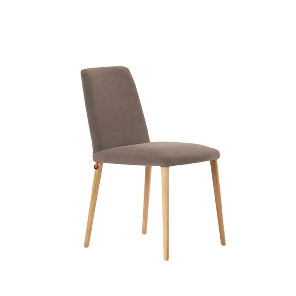 Rob C01 Mobitec® - Chaise moderne en tissu rembourrée avec pieds en bois massif
