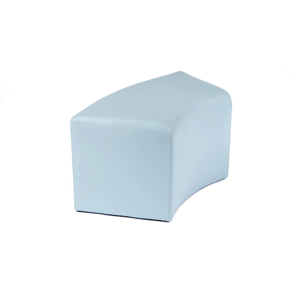 Max C1-8 - Pouf rectangulaire courbé en synthétique — vue 5