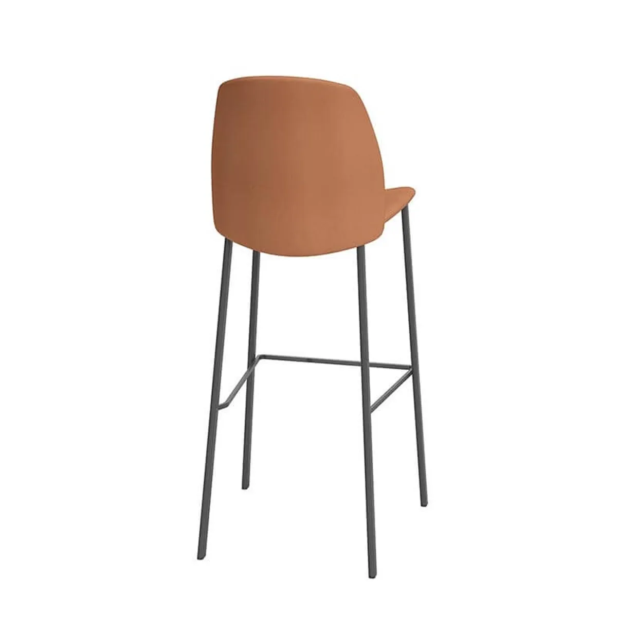 Olivia - Tabouret de bar tendance rembourré en simili — vue 4