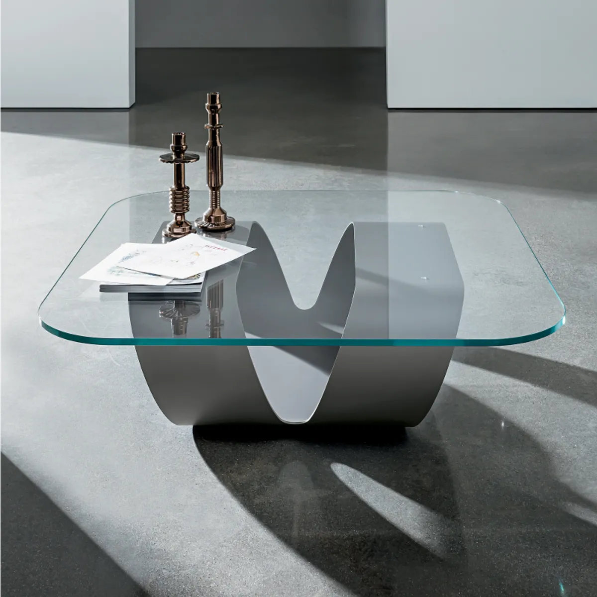 Ring Sovet - Table basse design en verre — vue 3