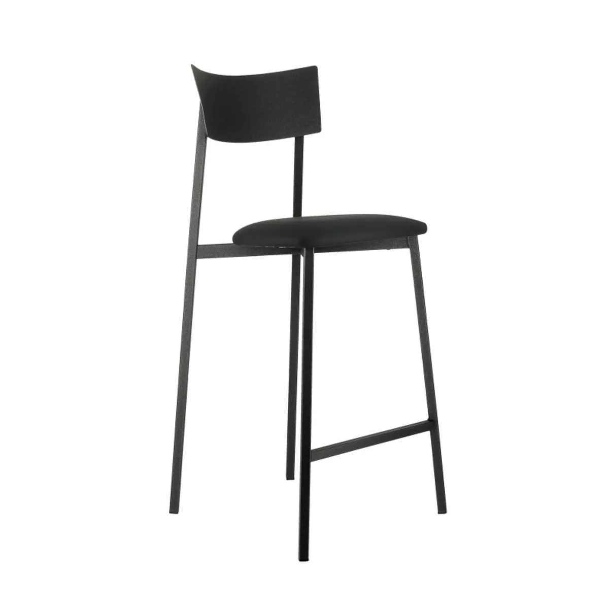 Anémone Carrier ® - Tabouret snack contemporain en métal de fabrication française — vue 3