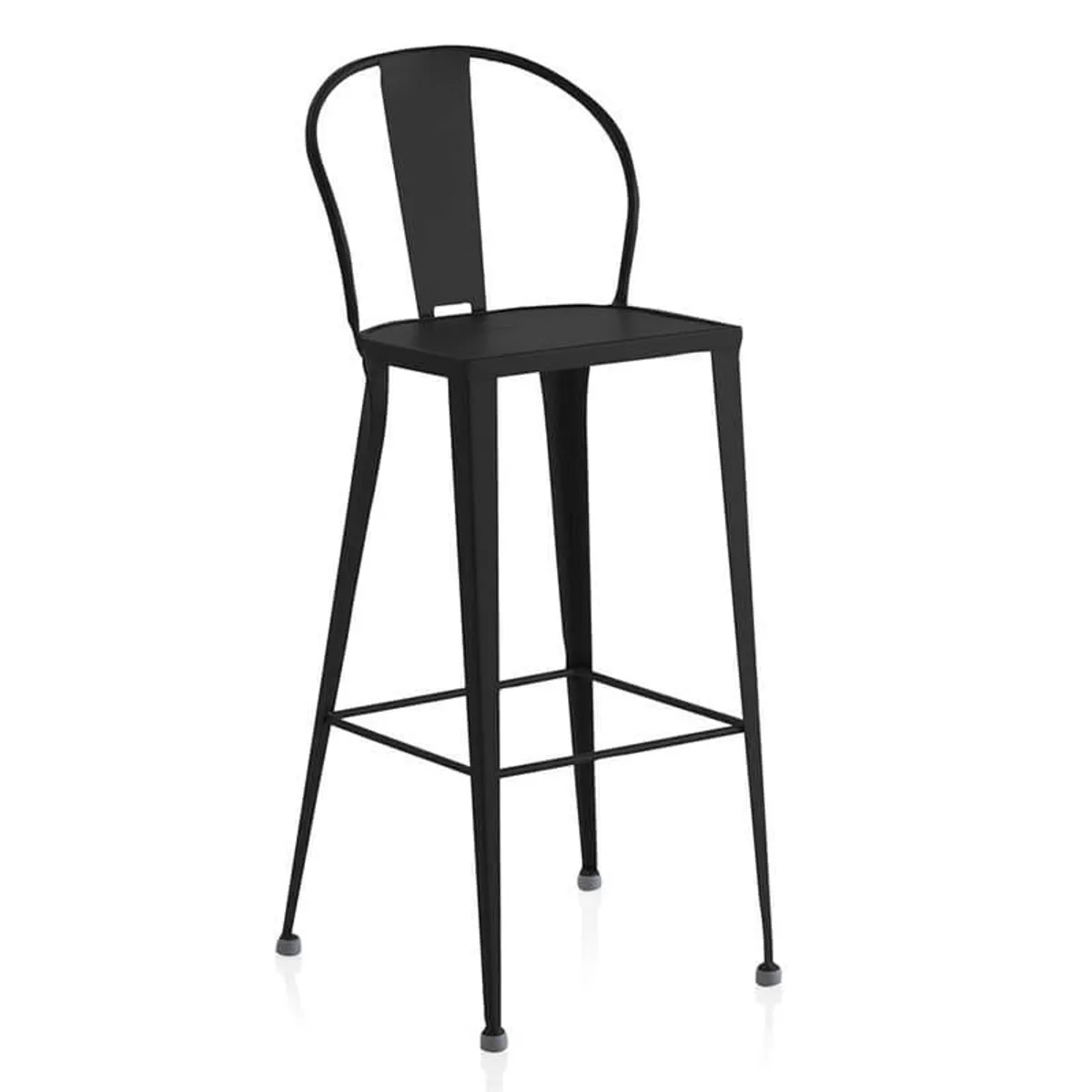 Turia TB-317 - Tabouret de jardin vintage en métal — vue 3