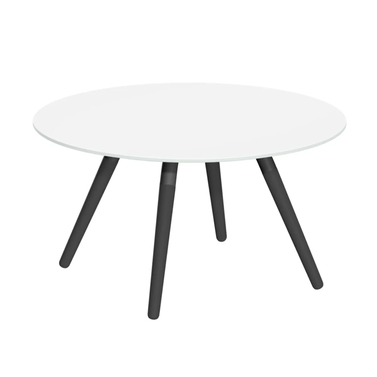 Nuba mini verre - Table de salon design ronde en verre — vue 3