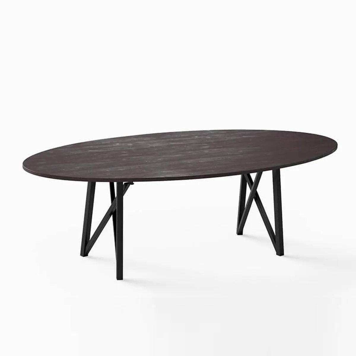 Wacko 3.0 - Table design de salle à manger ovale — vue 4