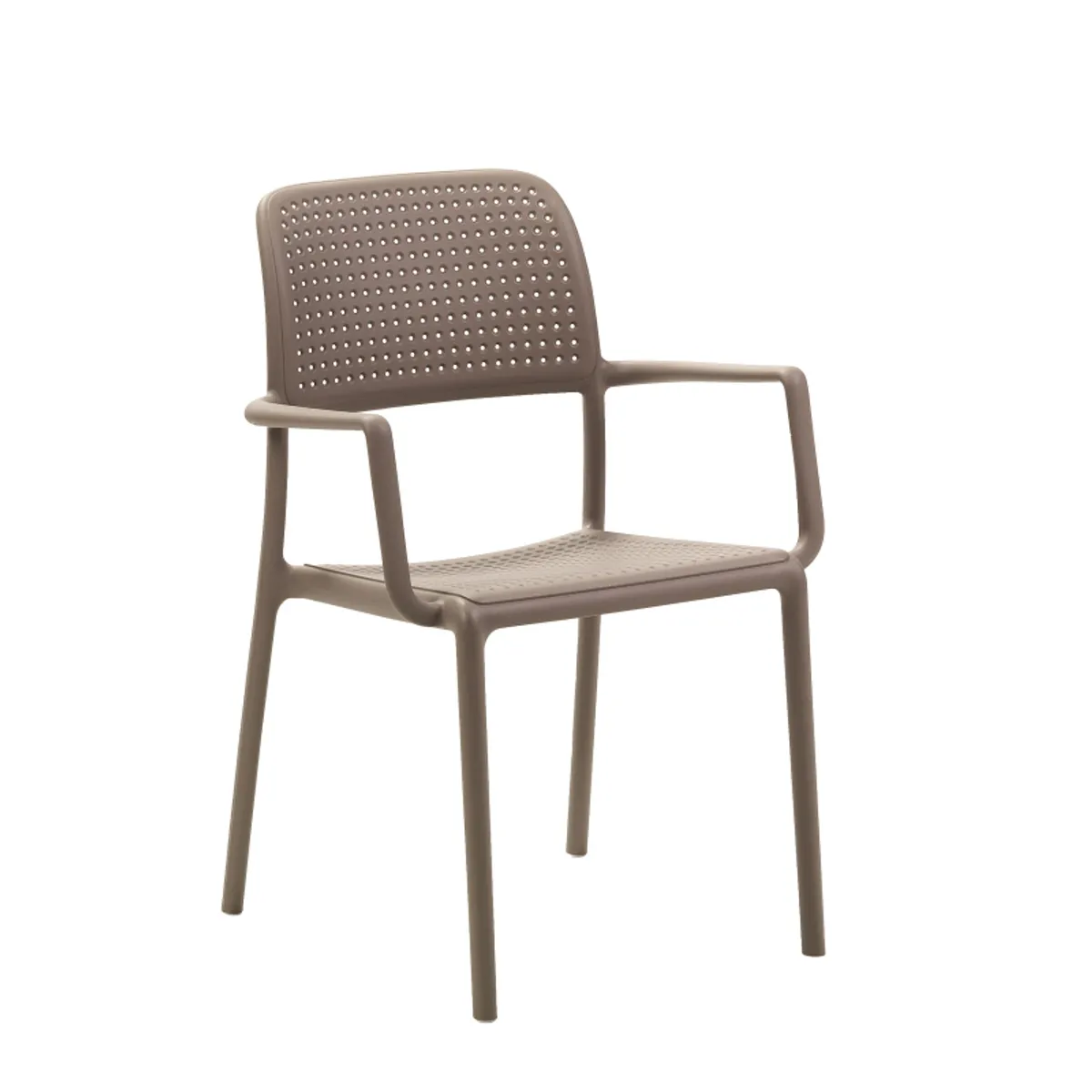 Bora - Fauteuil empilable en polypropylène — vue 5