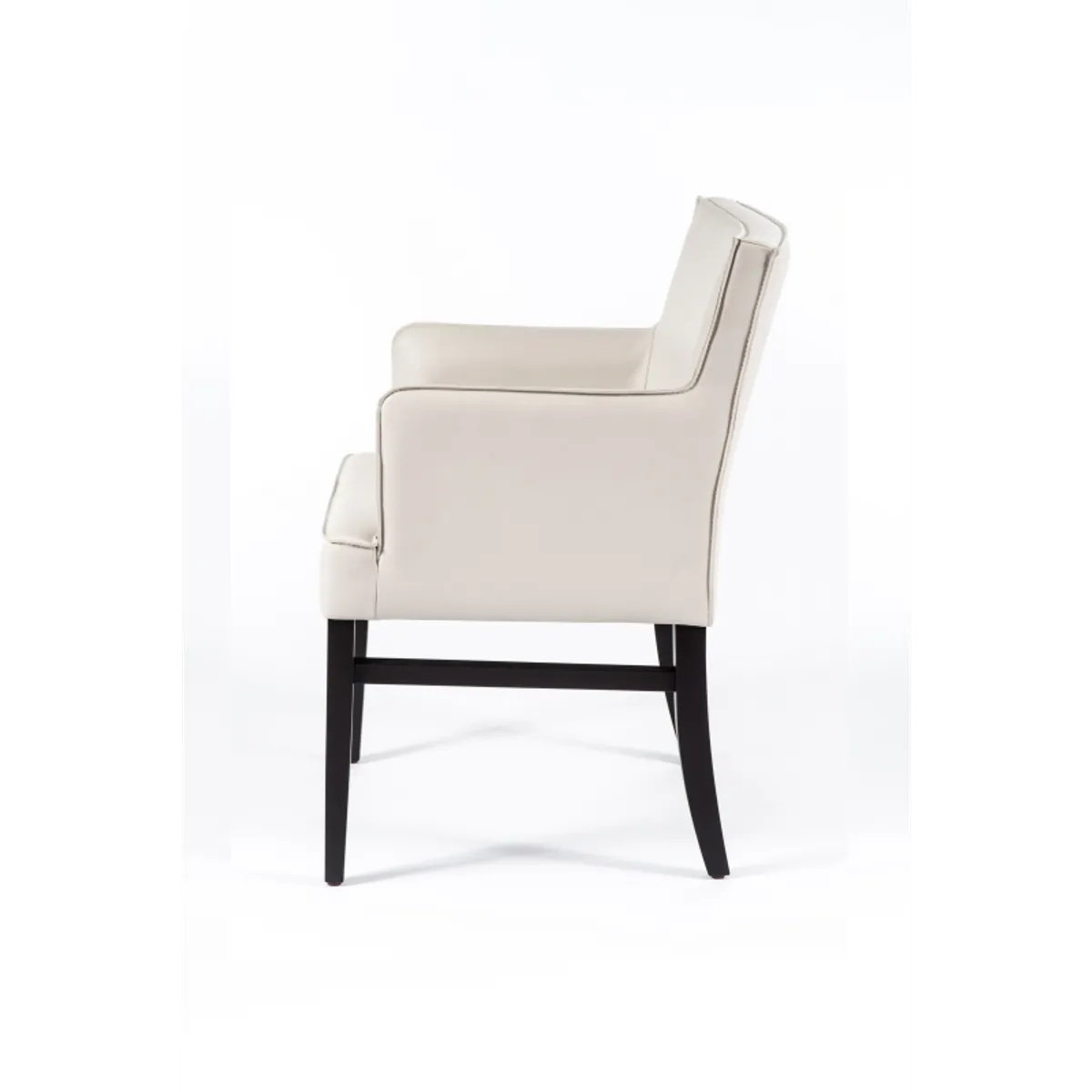 Diem 40 - Fauteuil contemporain en synthétique et bois — vue 4