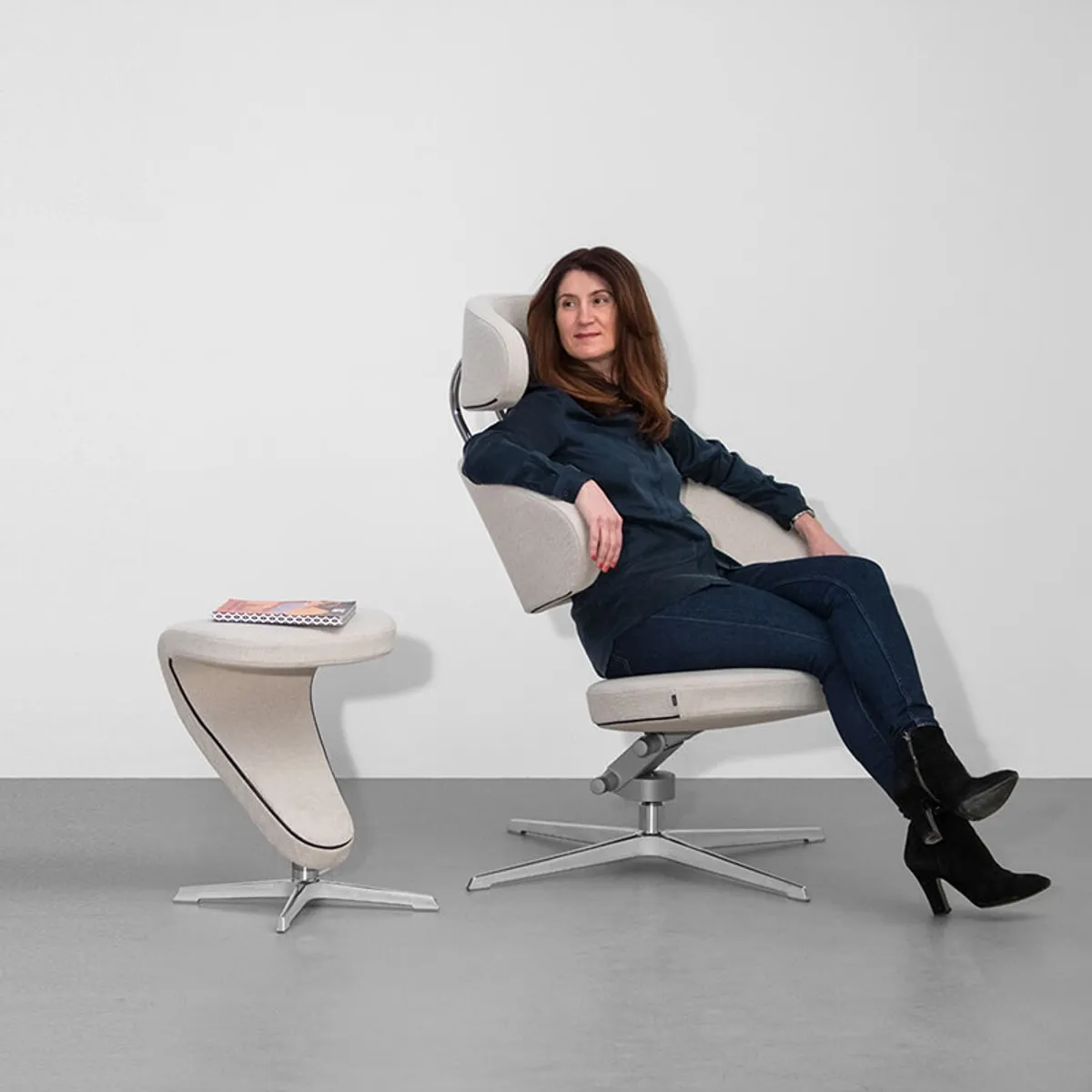 Peel Varier® - Fauteuil de relaxation design en tissu — vue 5
